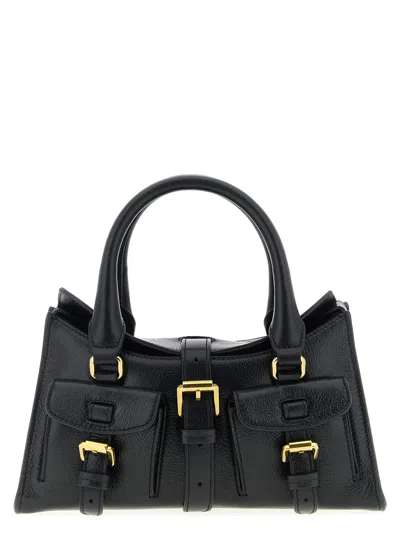 Mulberry Mini Roxanne Handbag In Black