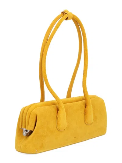 Osoi Mini Boat Wide Bag In Yellow