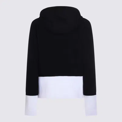 Thom Browne Navy Cotton Sweatshirt In Black
