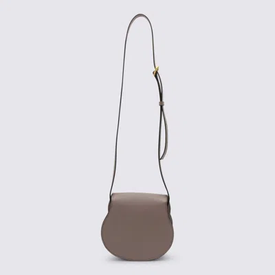 Chloé Light Purple Leather Marcie Crossbody Bag In Purple