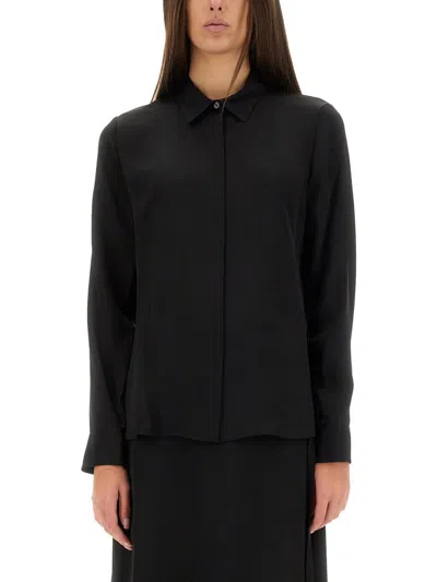 Theory Slim Fit Shirt In Black