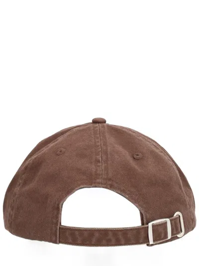 Rotate Birger Christensen Rotate Birgerchristensen Baseball Hat With Logo In Brown