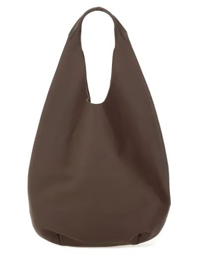 Apc A.p.c. Le Neige Shopper Bag - Leather - Brown In Brown