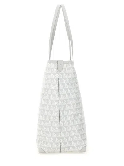 Anya Hindmarch Ferragamo Dark Brown Leather Grandioso Loafers In White