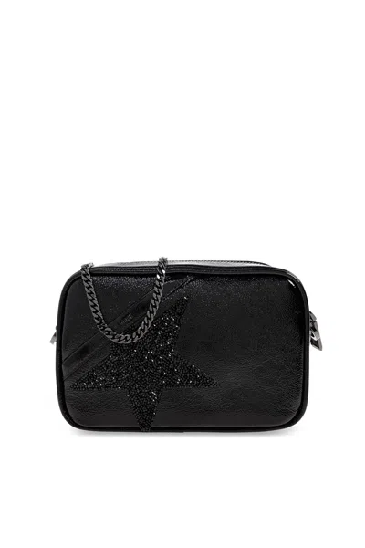 Golden Goose Shoulder Bag Mini Star In Black