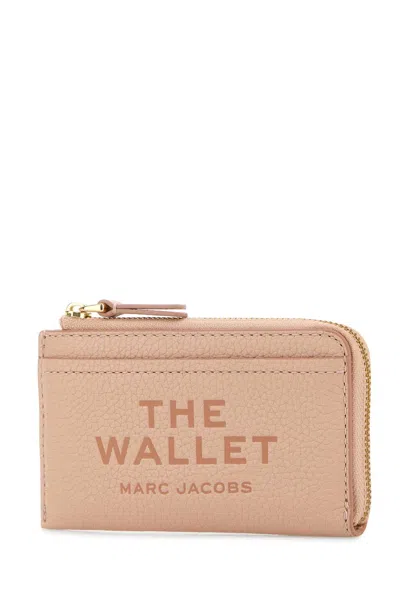 Marc Jacobs Pink Leather Wallet In Pink