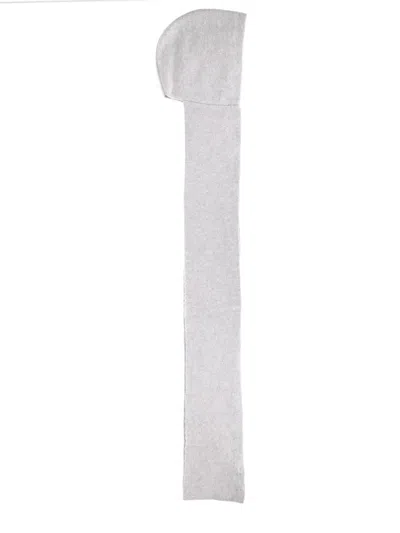 Rotate Birger Christensen Hooded Scarf In Gray