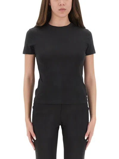 Theory Pima Cotton T-shirt In Black