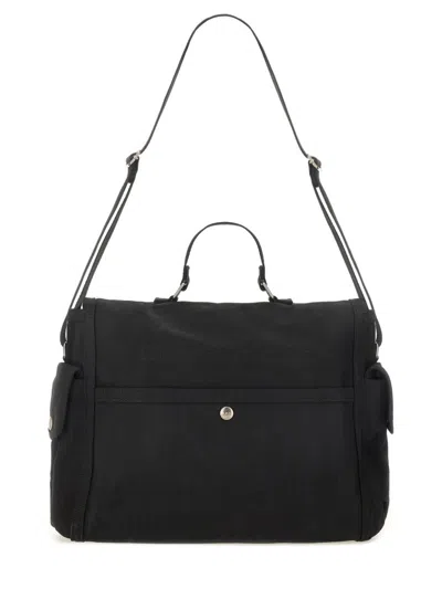 Apc A.p.c. Men Shoulder Bag With Logo In Black