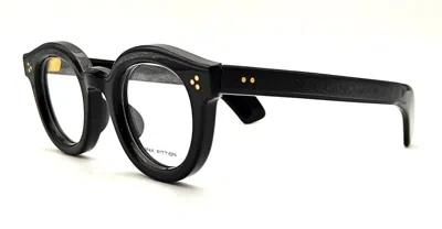 Max Pittion Hugo 44 X 28 - Piano Black Rx Glasses In Black