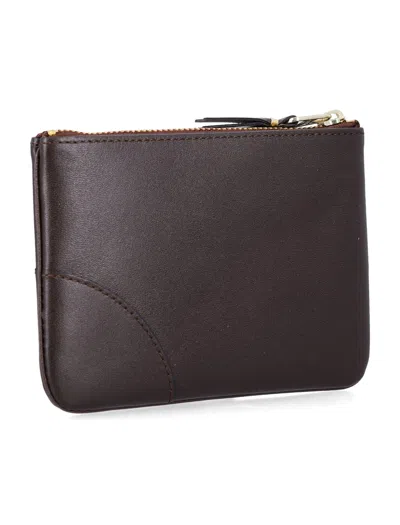 Comme Des Garçons Small Pouch In Brown