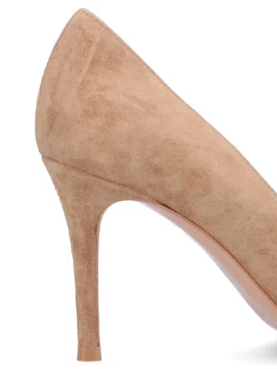 Gianvito Rossi 70mm Pointed-toe Suede Pumps In Multi