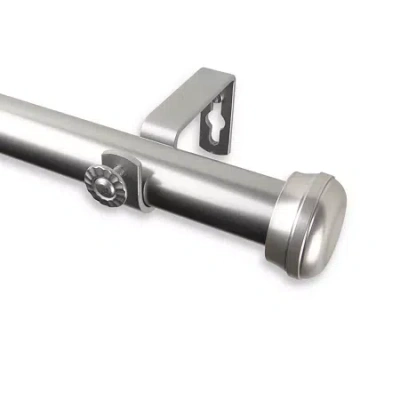 Rod Desyne Rosen 1" Adjustable Curtain Rod In Silver