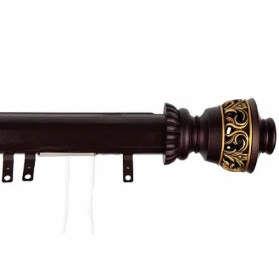 Rod Desyne Lattice Traverse Rod In Brown