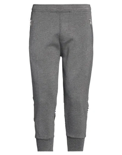 Neil Barrett Man Pants Charcoal Size L Viscose, Elastane, Polyamide In Gray