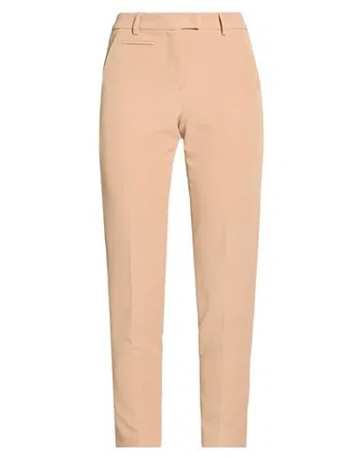 Seventy Venezia Woman Pants Sand Size 4 Polyester, Elastane In Pink
