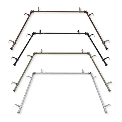 Rod Desyne Bay Window Rod In Black