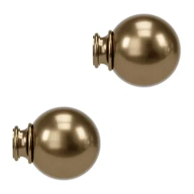 Umbra Mix & Match Ball 2-pc. Finials In Yellow