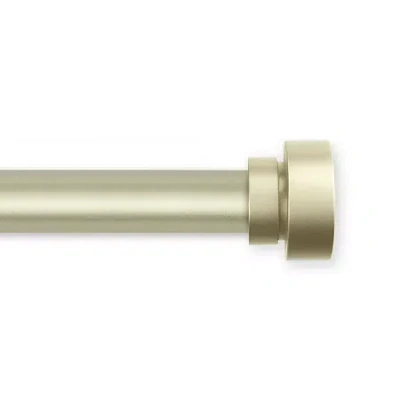 Rod Desyne Bonnet 1 In Adjustable Curtain Rod In Yellow