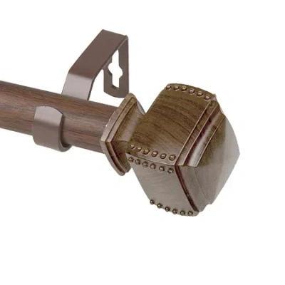 Rod Desyne Isabella 1 In Adjustable Curtain Rod In Sand