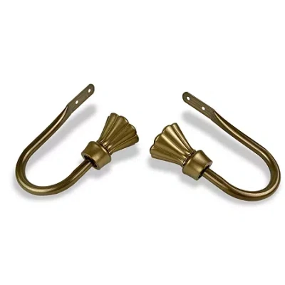 Rod Desyne Nisha 2-pc. Curtain Holdback In Yellow