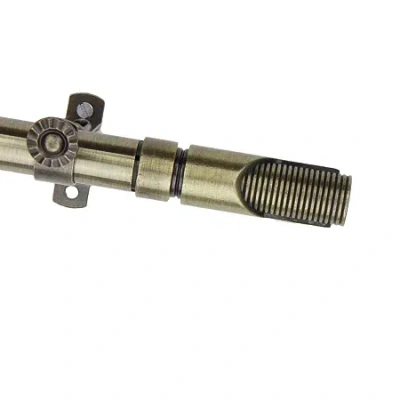 Rod Desyne Bolt 3/4 In Adjustable Curtain Rod In Yellow