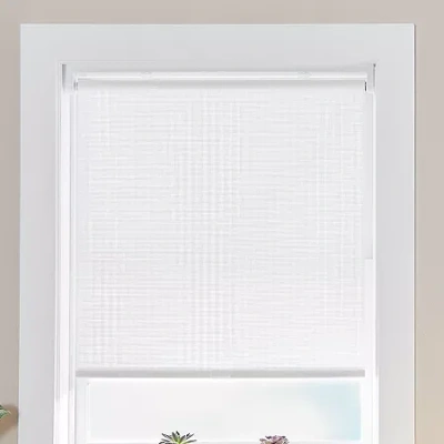 Chf Palm Cordless Light-filtering Roller Shade In White