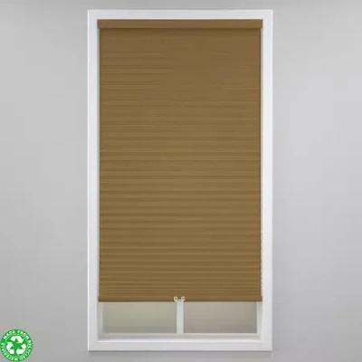 Eclipse Honeycomb Cut-to-width Cordless Light-filtering Cellular Shade In Brown