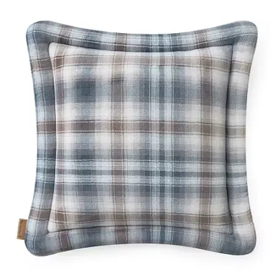 Bearpaw Mabel Coco Plush Square Throw Pillow In Brown