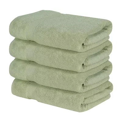 Better Trends Splash Collection 4-pc. Bath Towel In Green