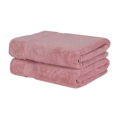 Better Trends Splash Collection 2-pc. Bath Towel In Pink