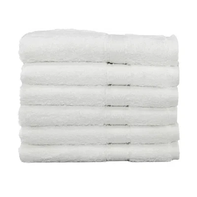 Linum Home Textiles Terry 6-pc. Washcloth Set In White