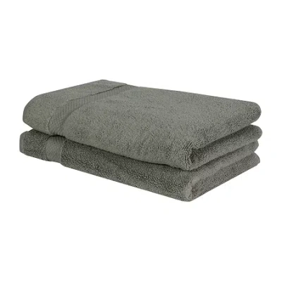 Better Trends Splash Collection 2-pc. Hand Towel In Gray