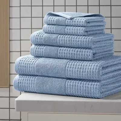 Martex 6-pc. Quick Dry Bath Towel Set In Blue