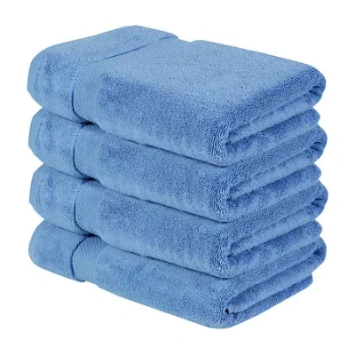 Better Trends Splash Collection 4-pc. Bath Towel In Blue