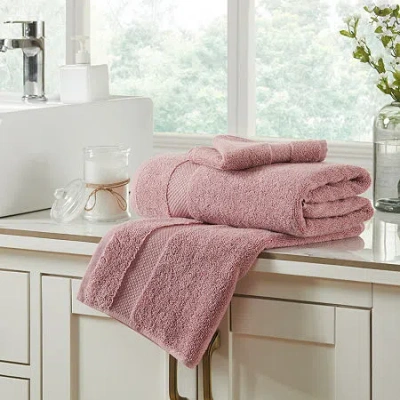 Better Trends Splash Collection 3-pc. Bath Towel Set In Pink
