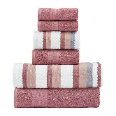 Modern Threads Pax Towel Collection 6-pc. Quick Dry Bath Towel Set In Blue