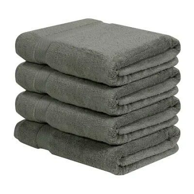 Better Trends Splash Collection 4-pc. Bath Towel In Gray