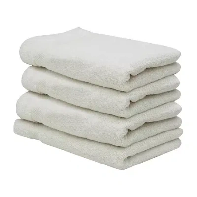 Better Trends Splash Collection 4-pc. Hand Towel In White