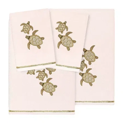 Linum Home Textiles Tortuga 4-pc. Bath Towel Set In Pink