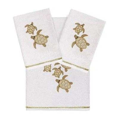 Linum Home Textiles Tortuga 3-pc. Bath Towel Set In Gray