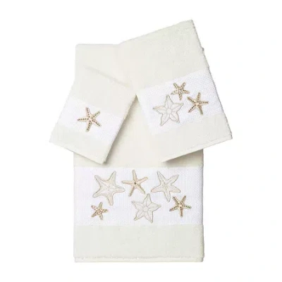 Linum Home Textiles Lydia 3-pc. Bath Towel Set In Sand