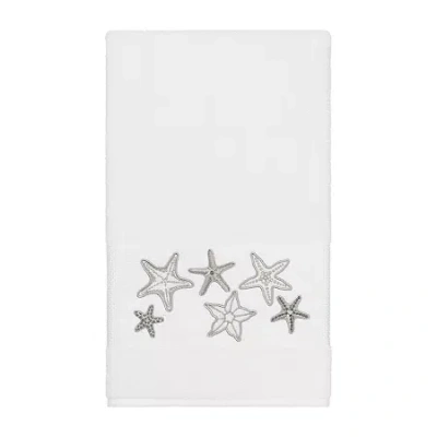 Linum Home Textiles Lydia Embellished Bath Towel In White