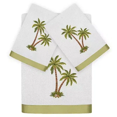 Linum Home Textiles Palmera 3-pc. Bath Towel Set In Gray