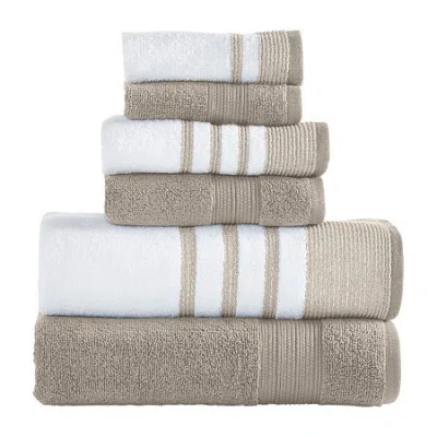 Modern Threads Reinhart 6-pc. Bath Towel Set In Sand