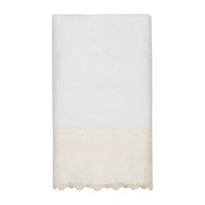 Linum Home Textiles Arian Embellished Embellished Bath Towel In White