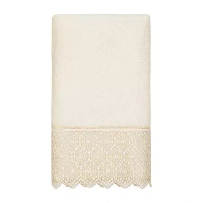 Linum Home Textiles Arian Embellished Embellished Bath Towel In Sand
