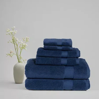 Royal Velvet Signature 6-pc. Bath Towel Set In Blue