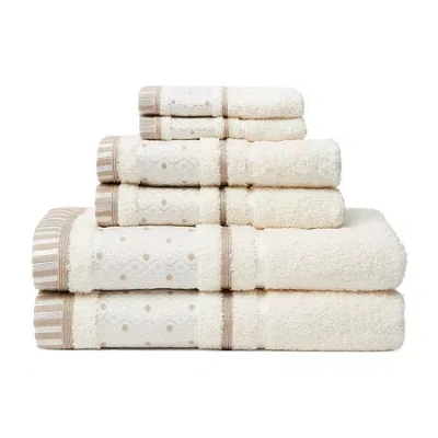 Cobra Balio 100% 6-pc. Bath Towel Set In Sand