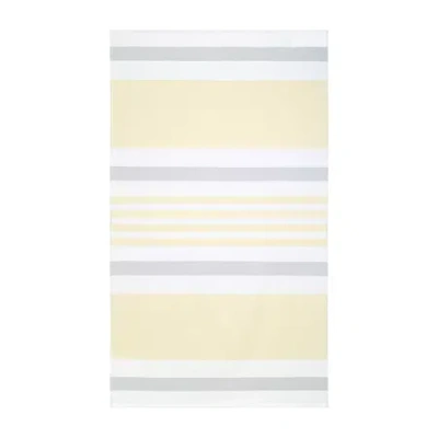 Izod Stripe Quick Dry Beach Towel In Multi